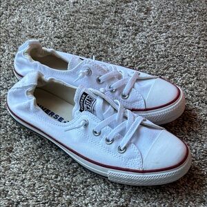 Converse White Low-Top Sneakers